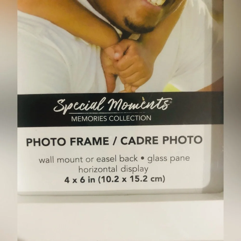 2pack Super Dad & Best Dad 4”x6”‎ Father’s day photo frames new